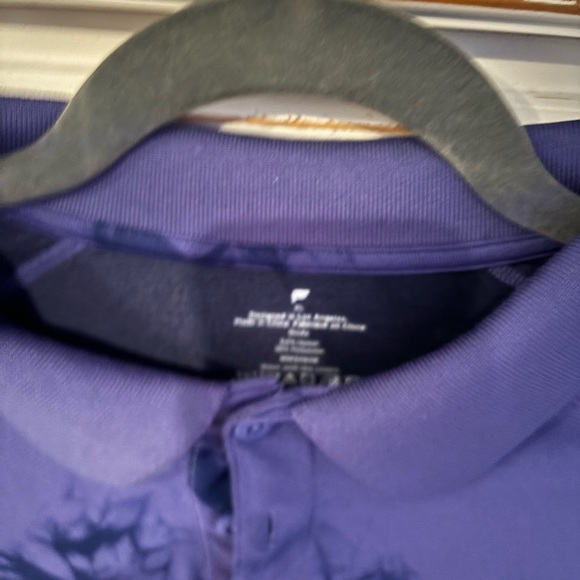 Mens purple fabletics polo size large - Picture 3 of 3